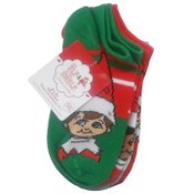 Wholesale - 5pk ELF ON THE SHELF JOY NS SOCKS SIZE 6-8, UPC: 193159173029